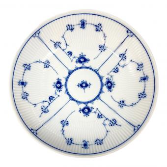 ROYAL COPENHAGEN (ロイヤル・コペンハーゲン) ディーププレート  ブルーフルーテッド・プレイン