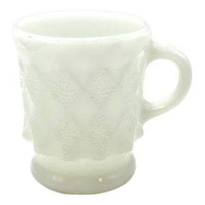 Fire King (ファイヤーキング) マグカップ キンバリー ホワイト 1960年代