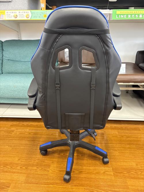 SUPBOX (シュプボックス) ゲーミングチェア ブラック×ブルー 10