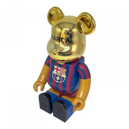 BEAR BRICK (ベアブリック) フィギュア ヤケ有 400% FCバルセロナ 2005