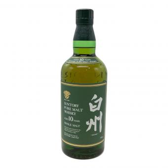 サントリー ジャパニーズウィスキー 700ml 箱付 白州 10年 未開封