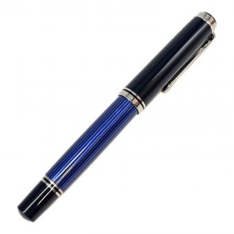 Pelikan (ペリカン) 万年筆 ブルー ブルーストライプ M805 18c-705 スーベーレーン