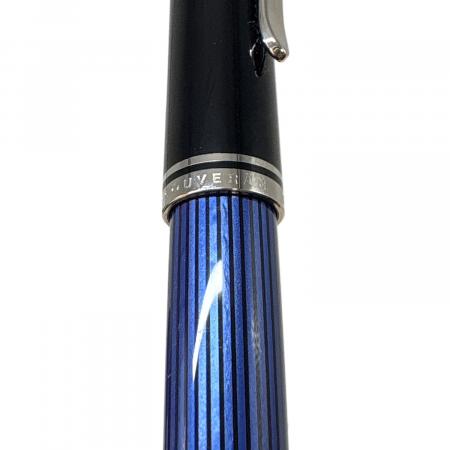 Pelikan (ペリカン) 万年筆 ブルー ブルーストライプ M805 18c-705