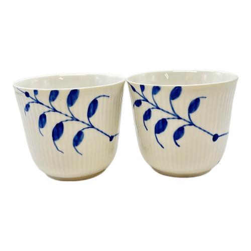 ROYAL COPENHAGEN (ロイヤル・コペンハーゲン) スタイルカップ ブルーフルーテッド・メガ 2Pセット
