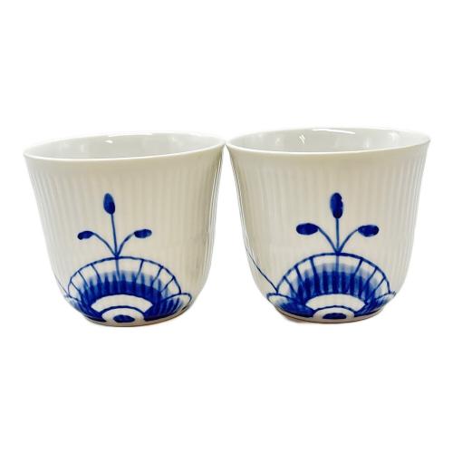 ROYAL COPENHAGEN (ロイヤル・コペンハーゲン) スタイルカップ ブルーフルーテッド・メガ 2Pセット