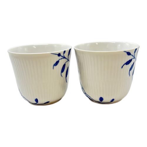 ROYAL COPENHAGEN (ロイヤル・コペンハーゲン) スタイルカップ ブルーフルーテッド・メガ 2Pセット