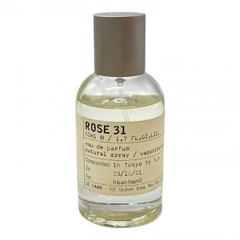 LE LABO (ル ラボ) オードパルファム ROSE31 50ml 残量80%-99%
