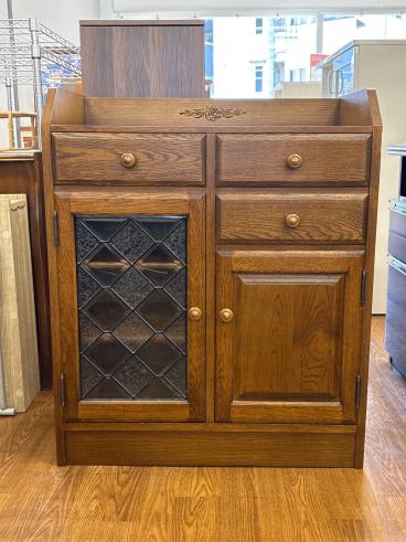 中古品　葉山家具　キャビネット　古いモデル　公田店 ドレッサーのようなキャビネット［葉山家具］ | ReBuilding Center