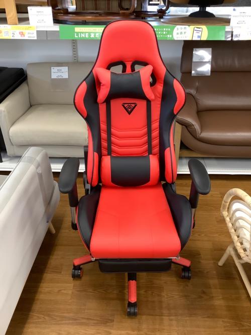 VERSUS CHAIR ゲーミングチェア レッド×ブラック 37 アーム付 合皮