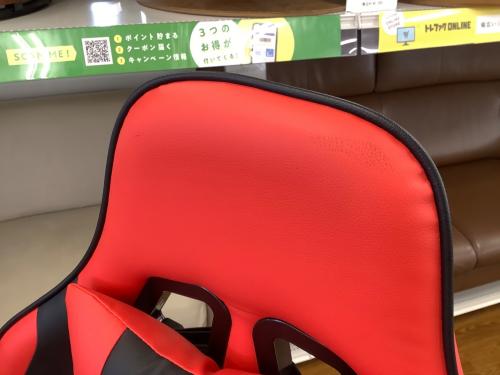 VERSUS CHAIR ゲーミングチェア レッド×ブラック 37 アーム付 合皮