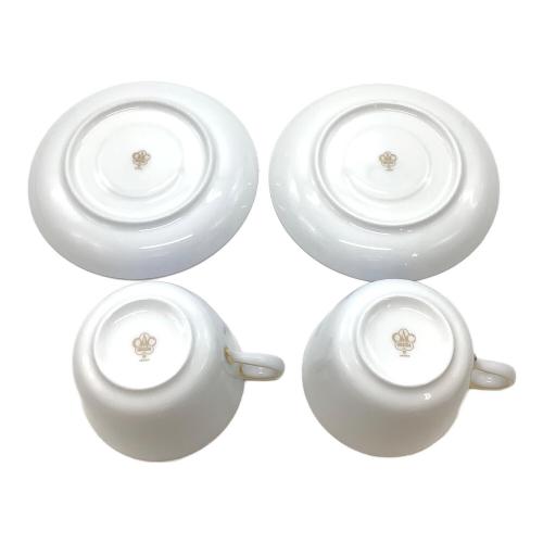 大倉陶園 (オオクラトウエン) カップ&ソーサー ブルーローズ(8211) 2Pセット