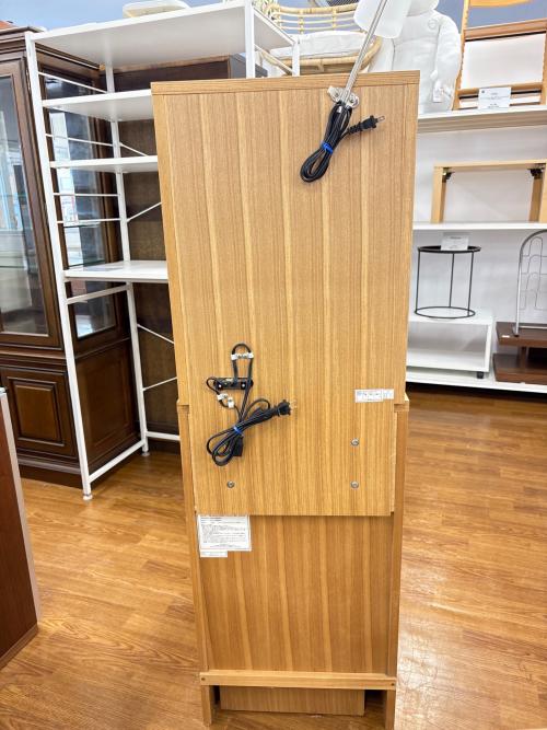 ニトリ 1面ドレッサー ナチュラル 79 イス1脚付 引き出し3杯 N