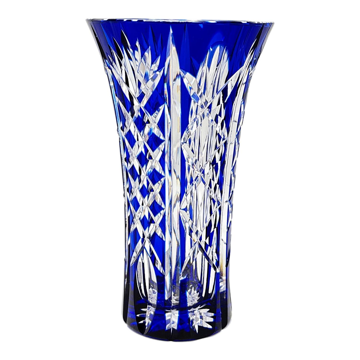 江戸切子 (エドキリコ) 花瓶 共箱付｜トレファクONLINE