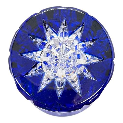 江戸切子 (エドキリコ) 花瓶 共箱付