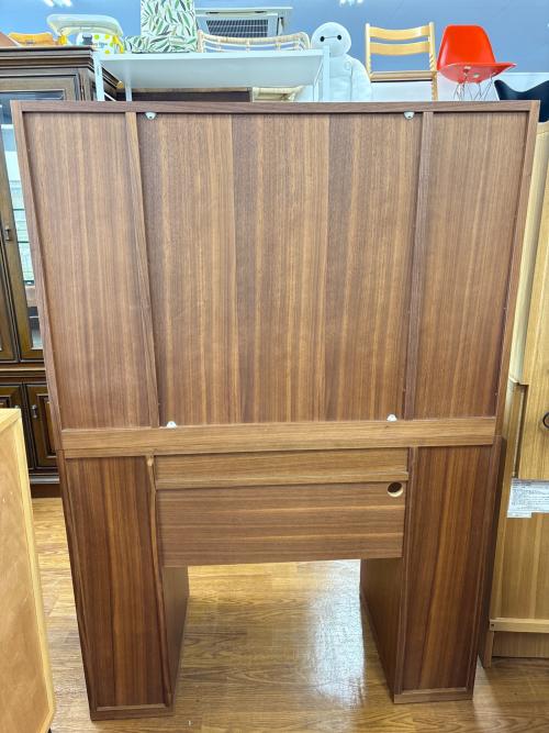 松永家具 (マツナガカグ) 3面ドレッサー ブラウン 引出付