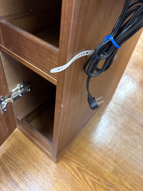 松永家具 (マツナガカグ) 3面ドレッサー ブラウン 引出付