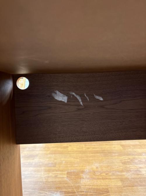 松永家具 (マツナガカグ) 3面ドレッサー ブラウン 引出付