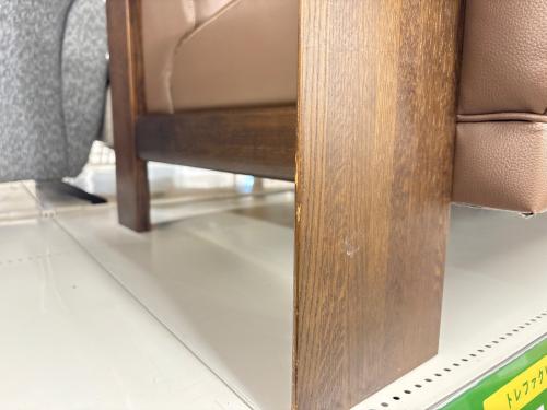 karimoku (カリモク) 3人掛けソファー ブラウン W15003K295 総革