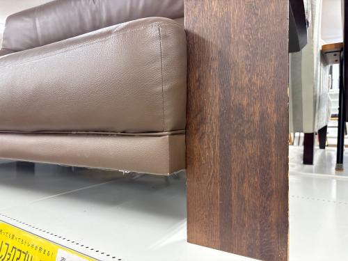 karimoku (カリモク) 3人掛けソファー ブラウン W15003K295 総革