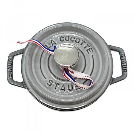 Staub (ストウブ) 両手鍋 0.8L 14cm グレー 40509-475 ピコ