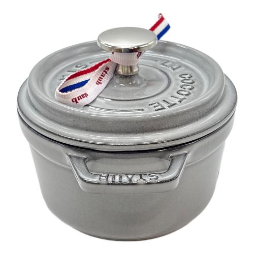 Staub (ストウブ) 両手鍋 0.8L 14cm グレー 40509-475 ピコ・ココット