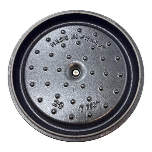 STAUB La Cocotte 両手鍋 黒　27㎝ 楽天市場】ストウブ ココット ラウンド 22cm シャイニーブラック