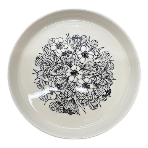 ARABIA (アラビア) プレート ブラック 19cm krokus クロッカス 4Pセット