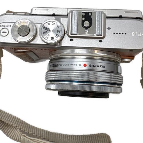 OLYMPUS (オリンパス) コンパクトデジタルカメラ OLYMPUS PEN ダブルズームキット ブラウン ハガレ有 動作確認済み E-PL8 BHTA49475