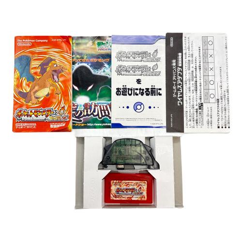 ゲームボーイアドバンス用ソフト ポケットモンスターファイア