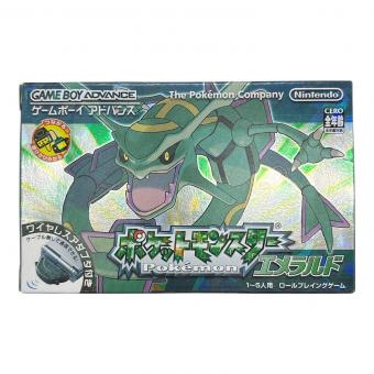 ゲームボーイアドバンス用ソフト ポケットモンスターエメラルド CERO A (全年齢対象)