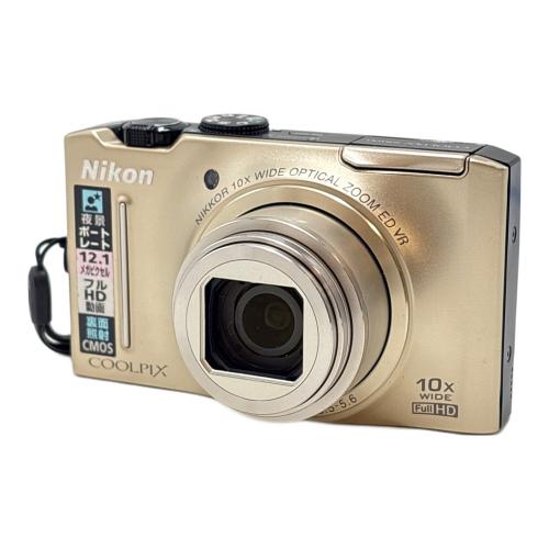 Nikon (ニコン) デジタルカメラ COOLPIX S8100 1275万画素 専用電池 22110065