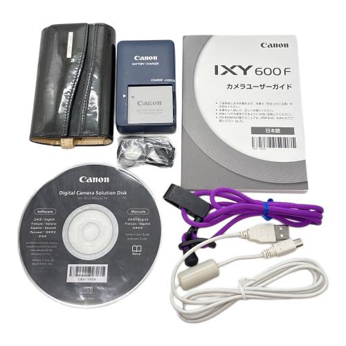 CANON (キヤノン) コンパクトデジタルカメラ IXY600F