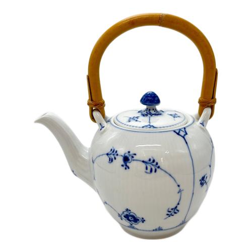 ROYAL COPENHAGEN (ロイヤル・コペンハーゲン) ジャパニーズティーポット ブルーフルーテッド・プレイン