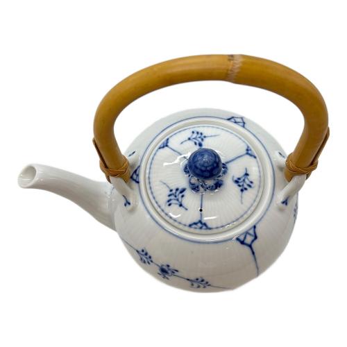 ROYAL COPENHAGEN (ロイヤル・コペンハーゲン) ジャパニーズティーポット ブルーフルーテッド・プレイン