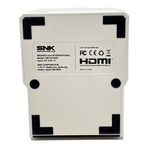 NEOGEO mini インターナショナル版 FM1I1X1800 動作確認済み -