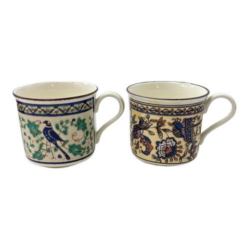 MIKASA (ミカサ) カップ&ソーサー 伽瑠葛汰・絵瑠波楚・出婁汰・西安・薪雅法琉 エスニックコレクション 5Pセット