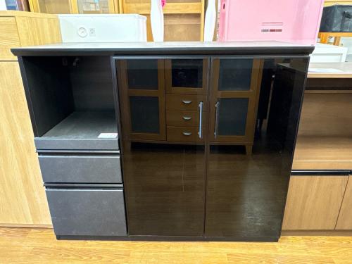 ニトリ キッチンカウンター SP201 グレー×ブラック