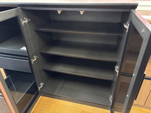 ニトリ キッチンカウンター SP201 グレー×ブラック