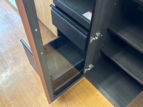 ニトリ キッチンカウンター SP201 グレー×ブラック