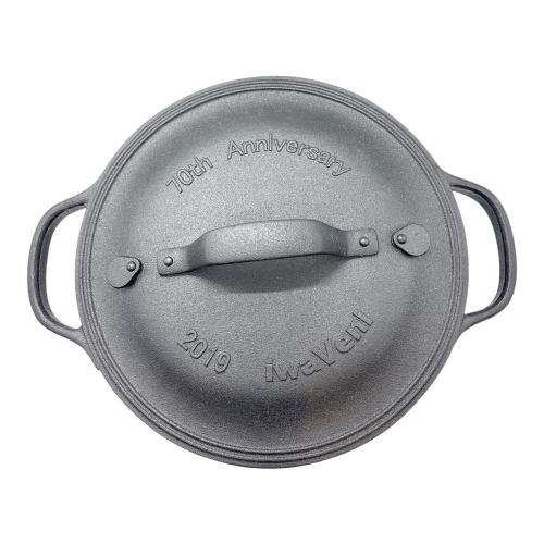 南部鉄器 (ナンブテッキ) 煮込み鍋 CT-006 ブラック