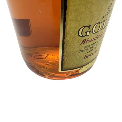 ジョンベッグ ゴールドキャップ ウィスキー 750ml
