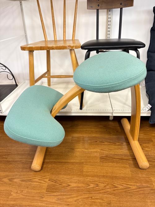 RYBO (リボ) バランスチェアー 替えカバー付 グリーン Balans EASY