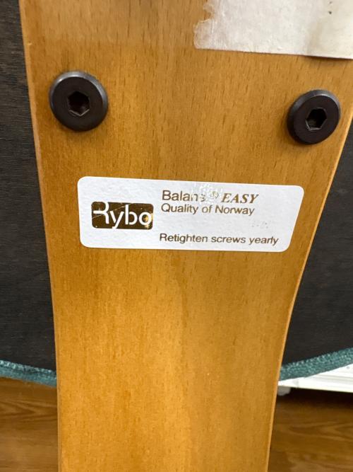 RYBO (リボ) バランスチェアー 替えカバー付 グリーン Balans EASY