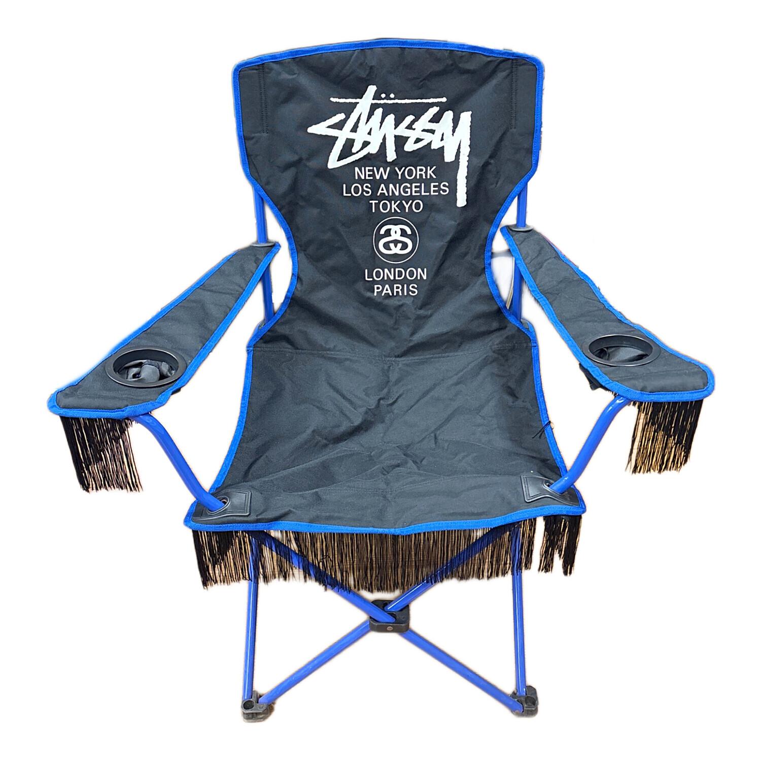 Coleman (コールマン) アウトドアチェア ブラック×ブルー stussy TOWER