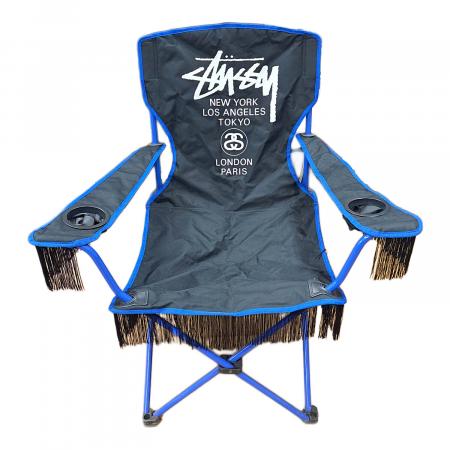 Coleman (コールマン) アウトドアチェア ブラック×ブルー stussy TOWER