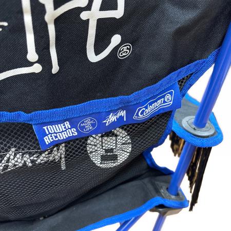 Coleman (コールマン) アウトドアチェア ブラック×ブルー stussy TOWER
