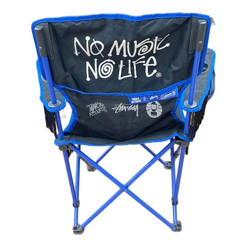 Coleman (コールマン) アウトドアチェア ブラック×ブルー stussy TOWER