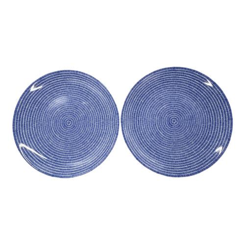 ARABIA (アラビア) プレート 26㎝ ブルー アベック