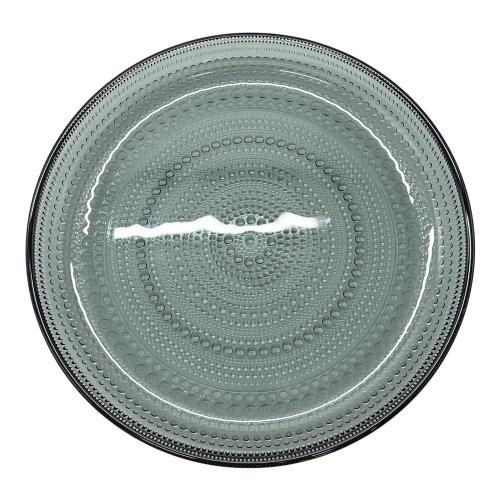 iittala (イッタラ) プレート 25㎝ グレー カステヘルミ