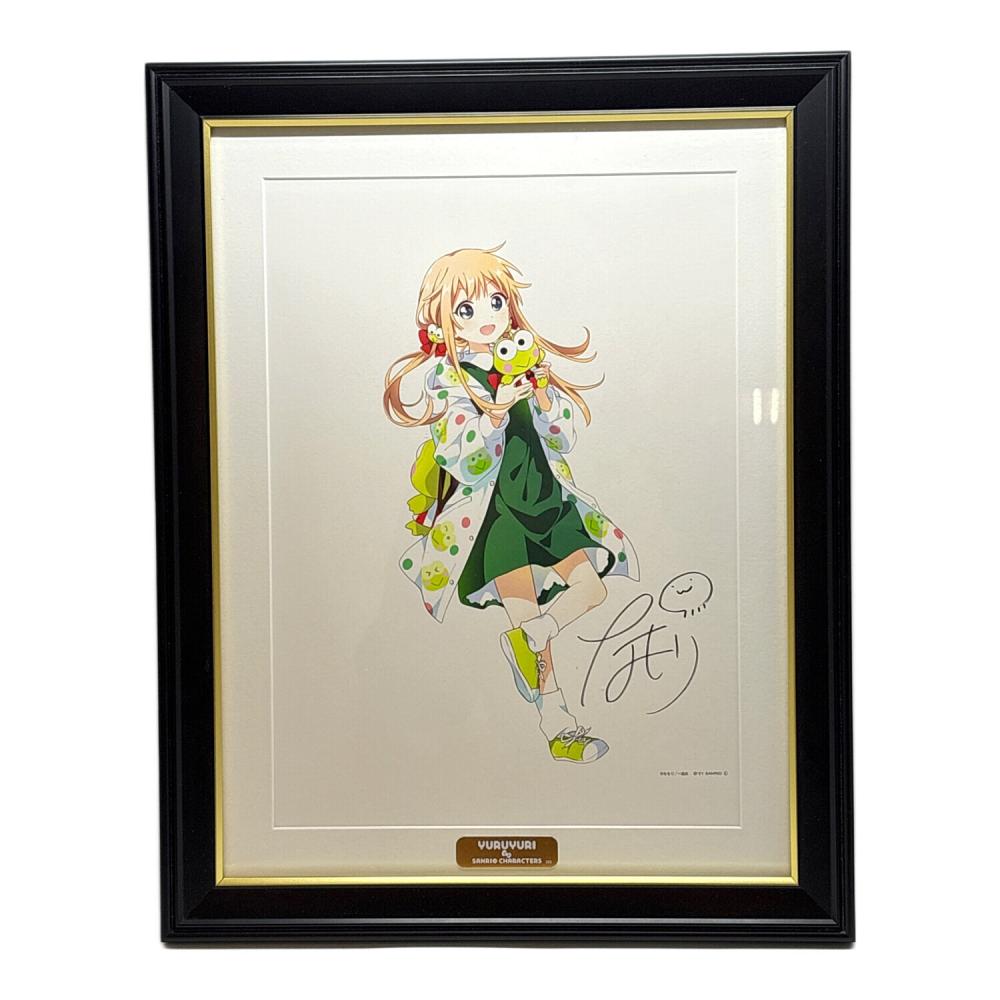 ゆるゆり×サンリオ グラフィックアート 船見結衣＆歳納京子 2枚セット